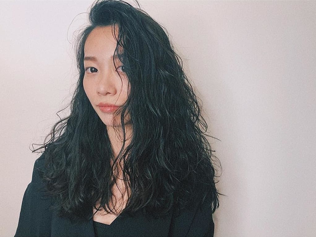 台北市禧歡設計師Code Chang的復古文青卷髮作品