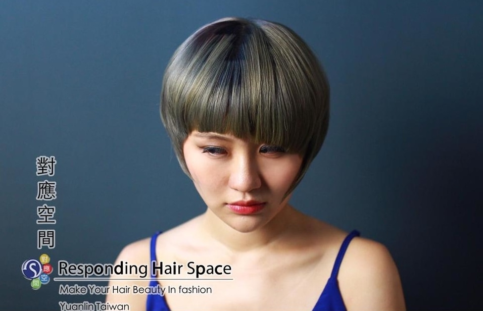 不對稱短髮