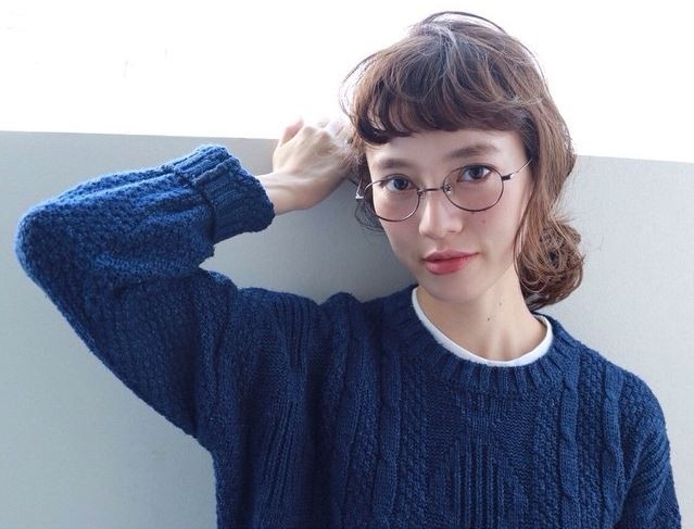 文青風極短瀏海