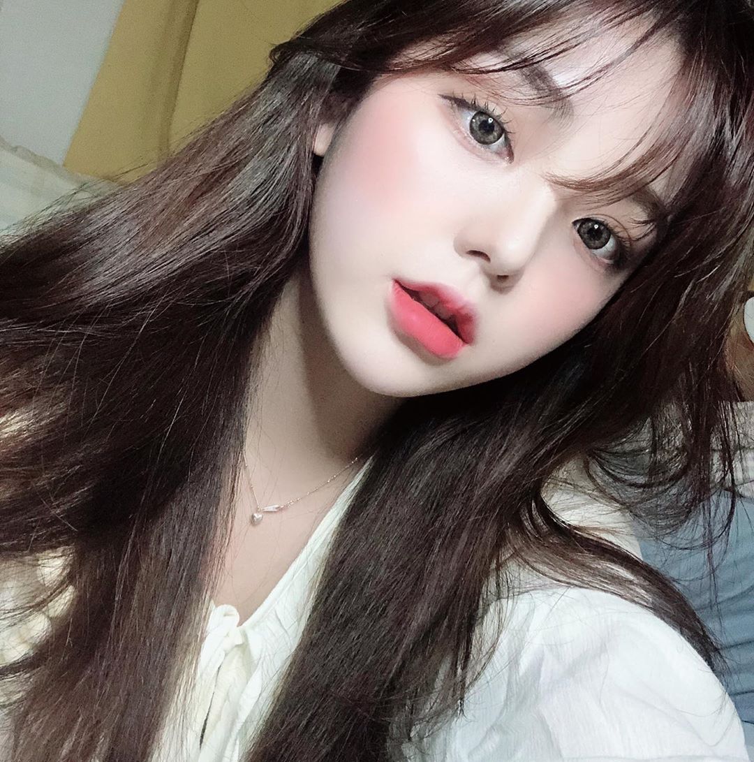 氣質派韓妞髮型空氣感瀏海 &times; 自然棕色