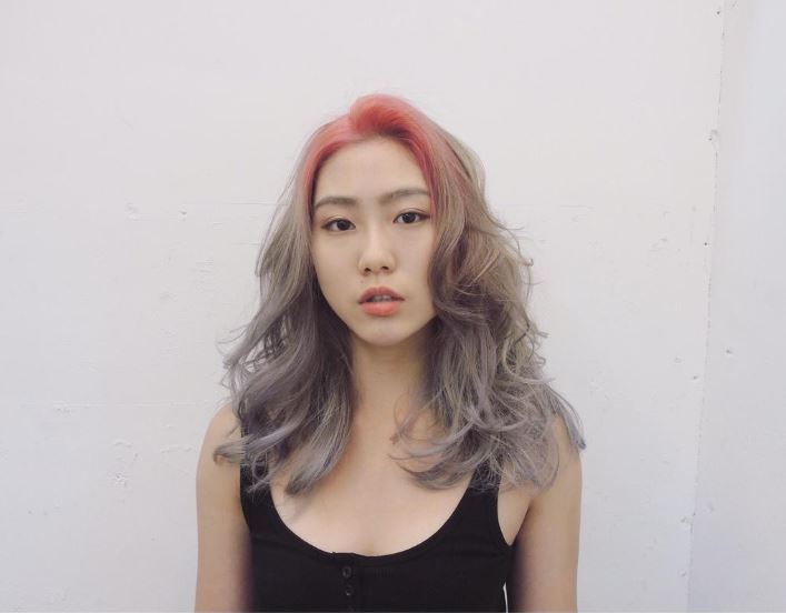 高雄市尤卡 hair salon設計師王豆綠的髮根漸層髮色