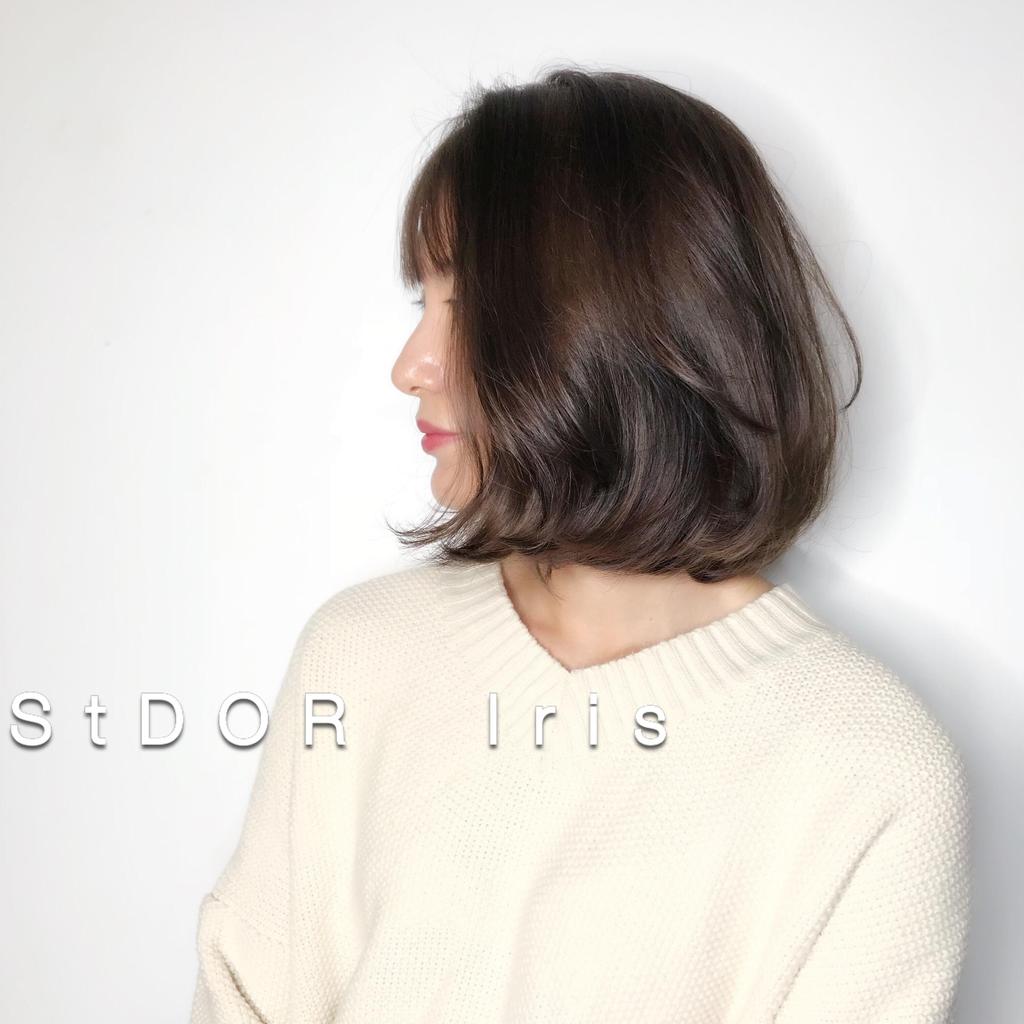 韓系女生短卷髮