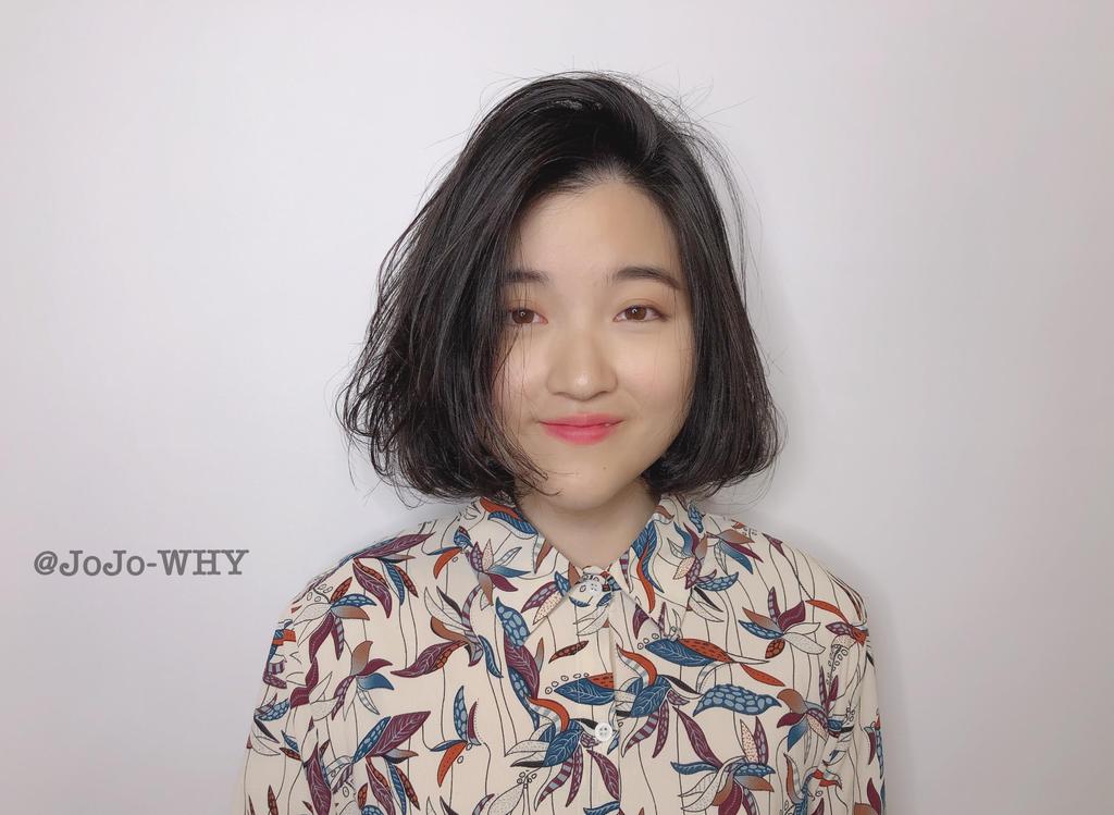 新北市WHY fashion hair salon 三館設計師Jojo的短髮作品 