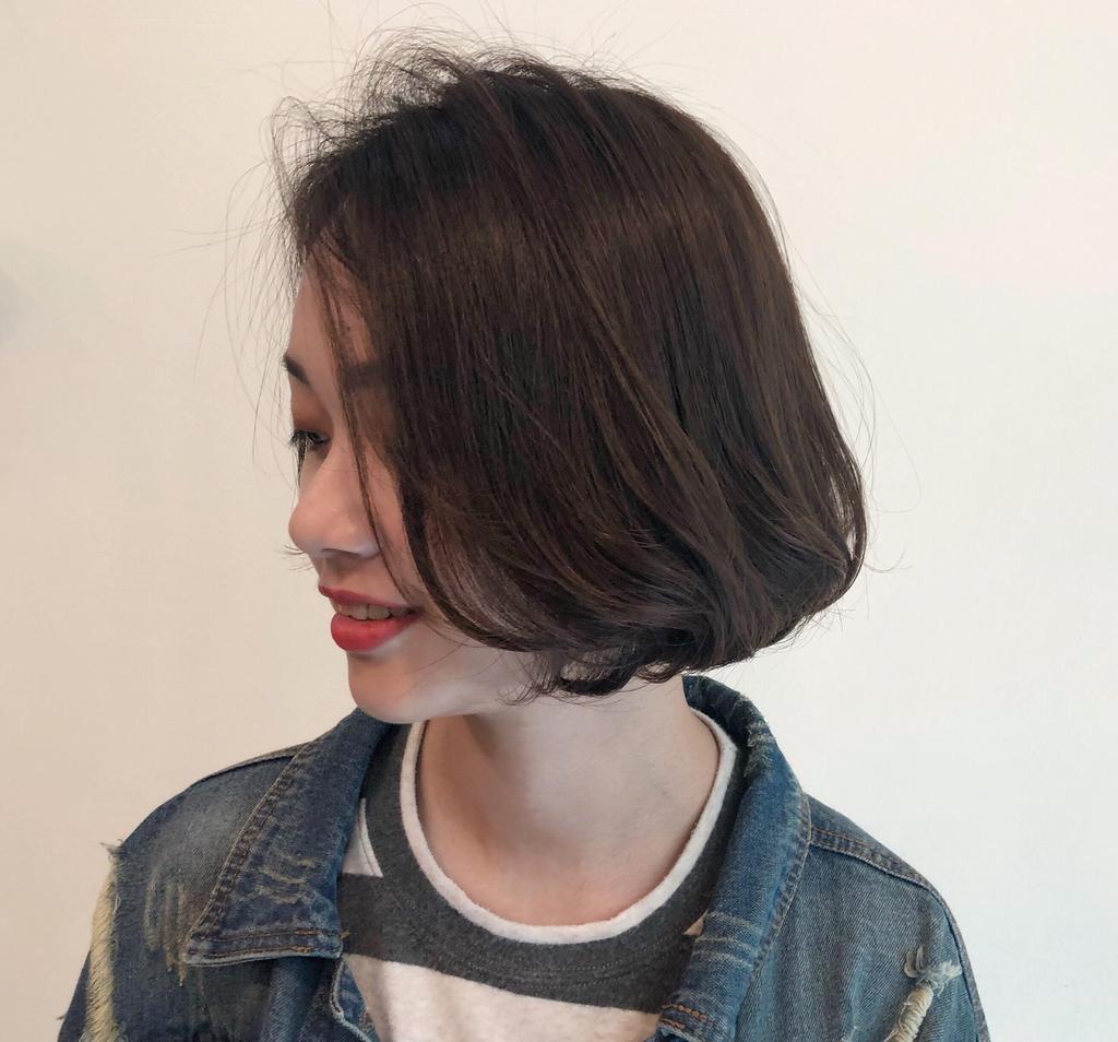台北市i Kiss Hair Salon 師大店設計師Kelly的短髮作品
