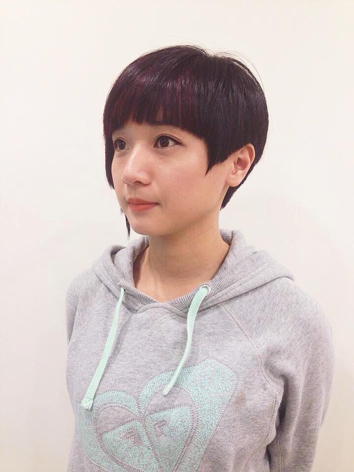 台北市CABELLO髮型概念設計師台北東區-Terri的男孩風髮型