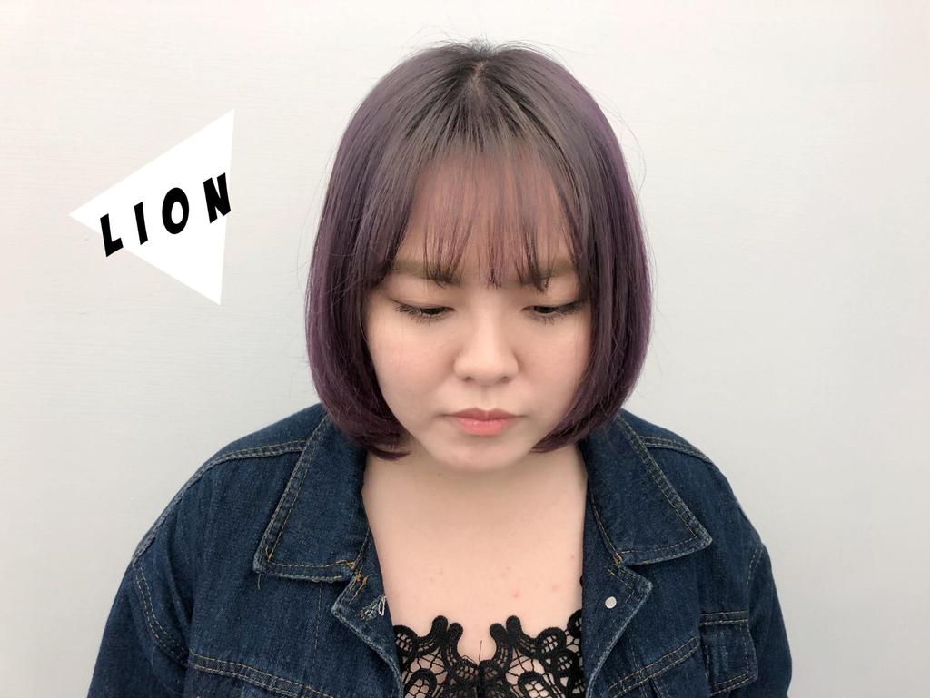 高雄市ps36 hair salon設計師Su Lion的瀏海髮型