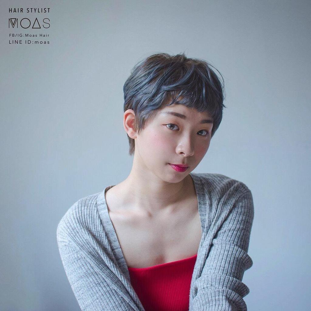 台中市雷 Hair LigHtning設計師Moas (摩斯) 的春夏髮型