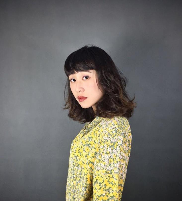 女生短髮、韓系、眉上瀏海