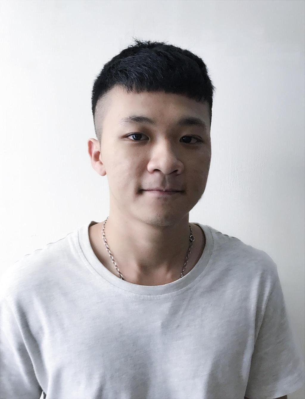 男生呆瓜頭髮型