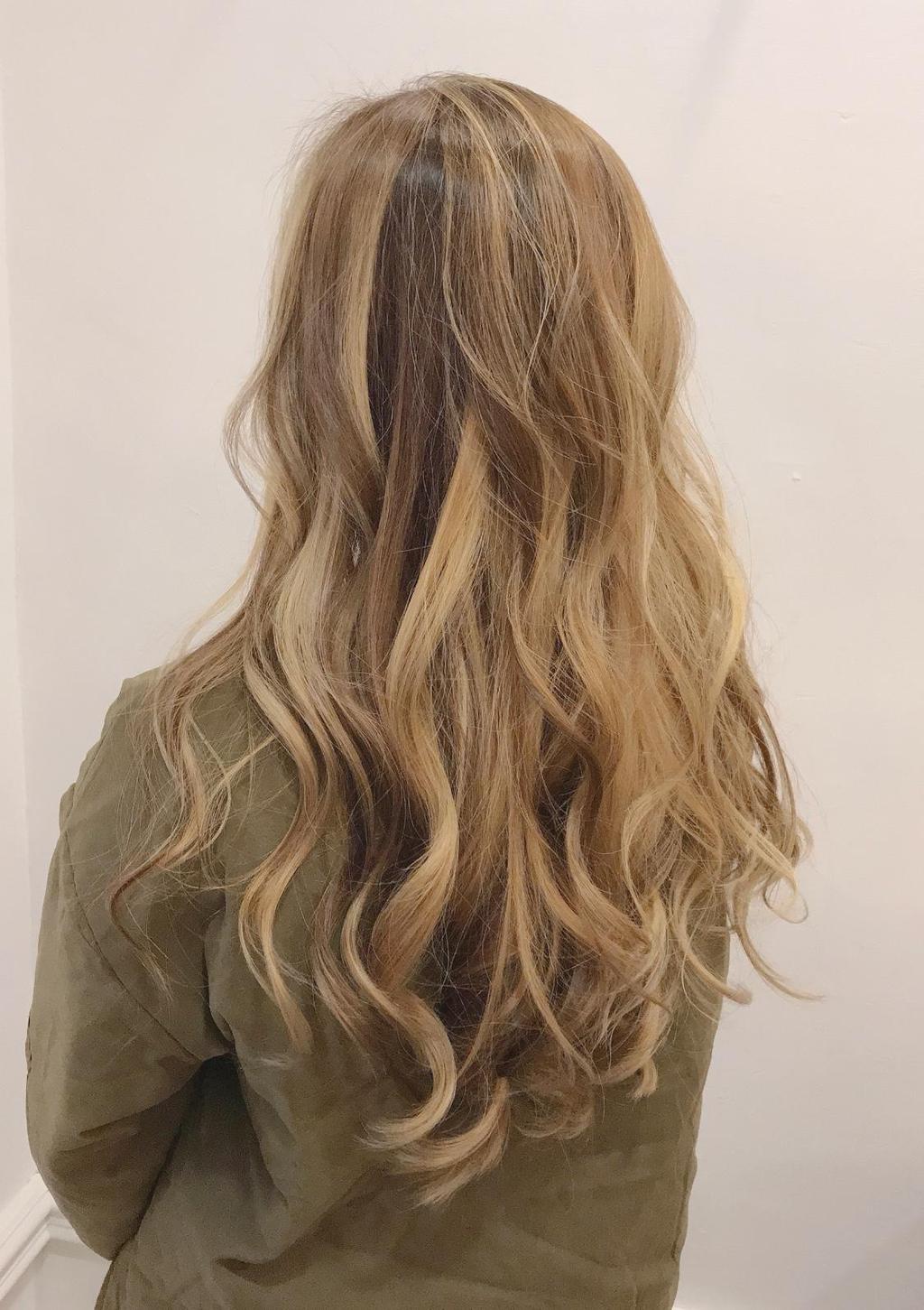 潮流派韓妞髮型木馬卷 &times; 檸檬白金色