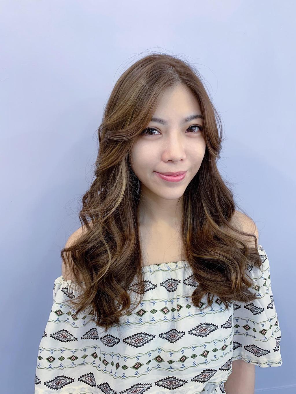 隱藏式挑染、歐美挑染、歐美手刷染、歐美光線染、縷光染髮