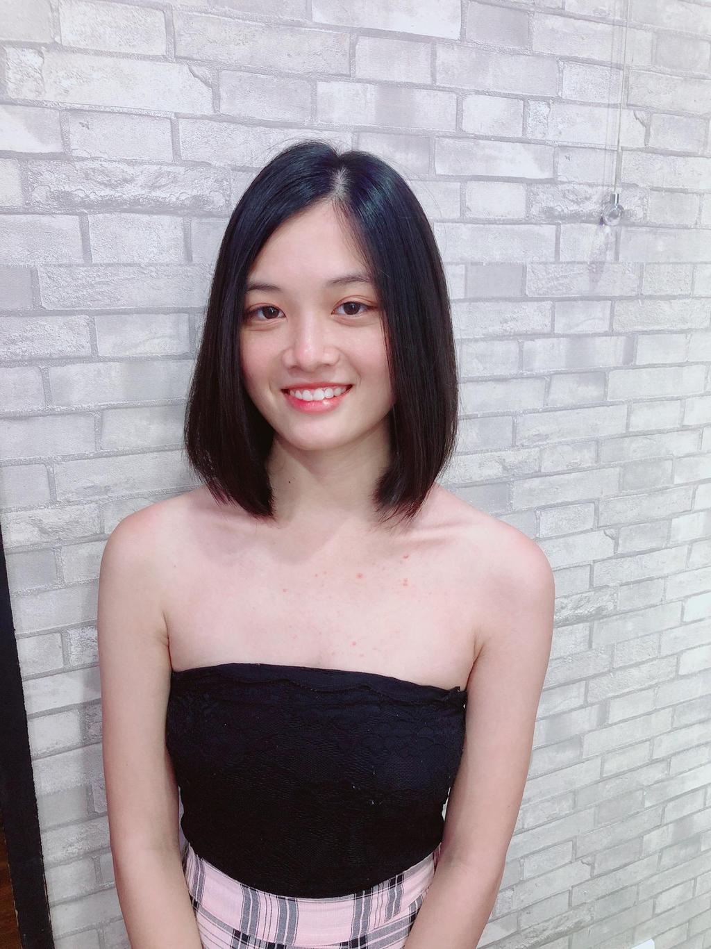 女生中長髮、鮑伯頭、長鮑伯