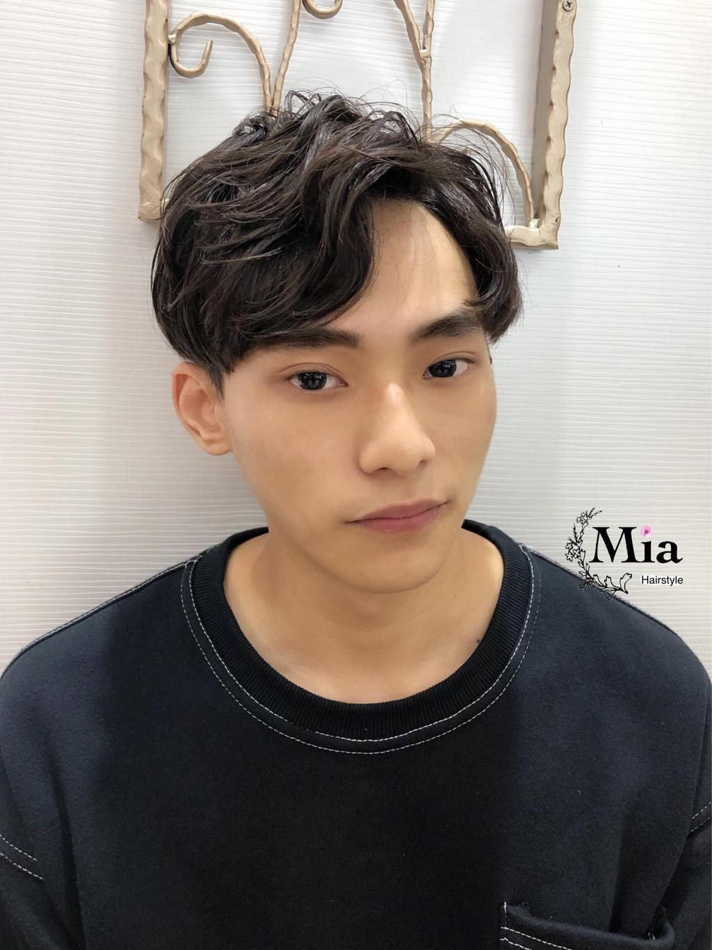 男生燙髮