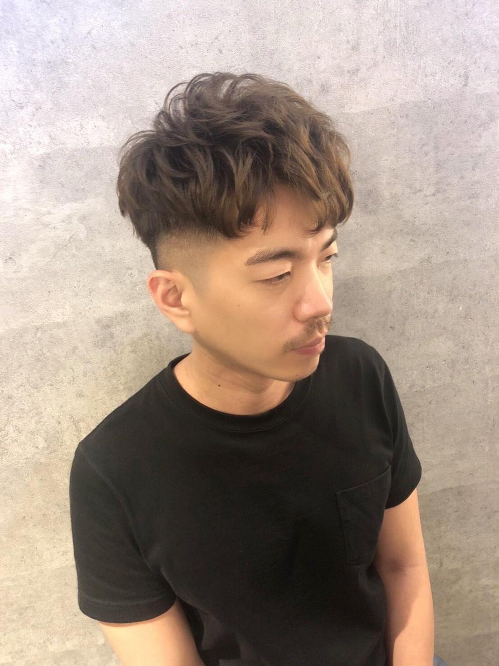男士逗號瀏海、男生燙髮