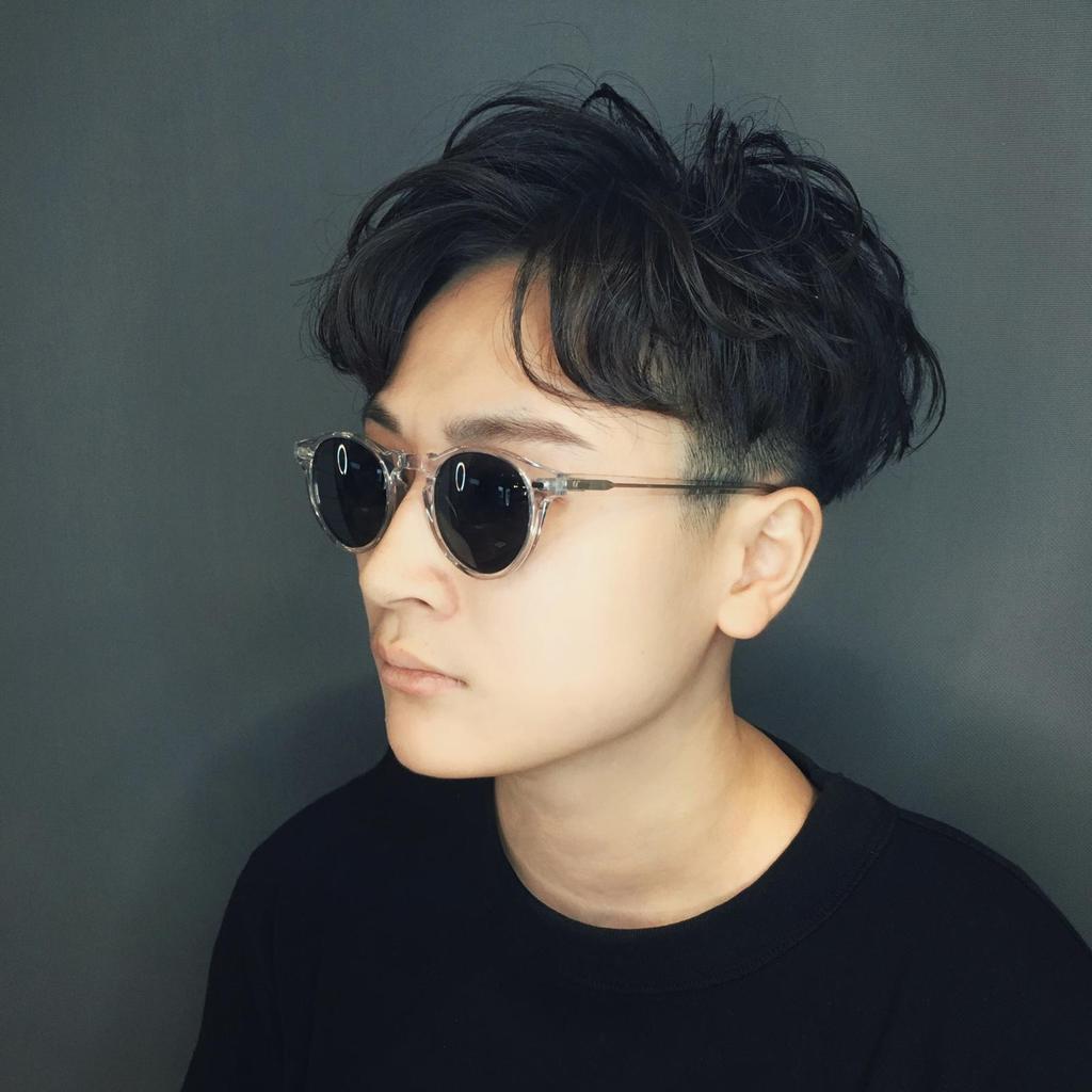 男士卷髮