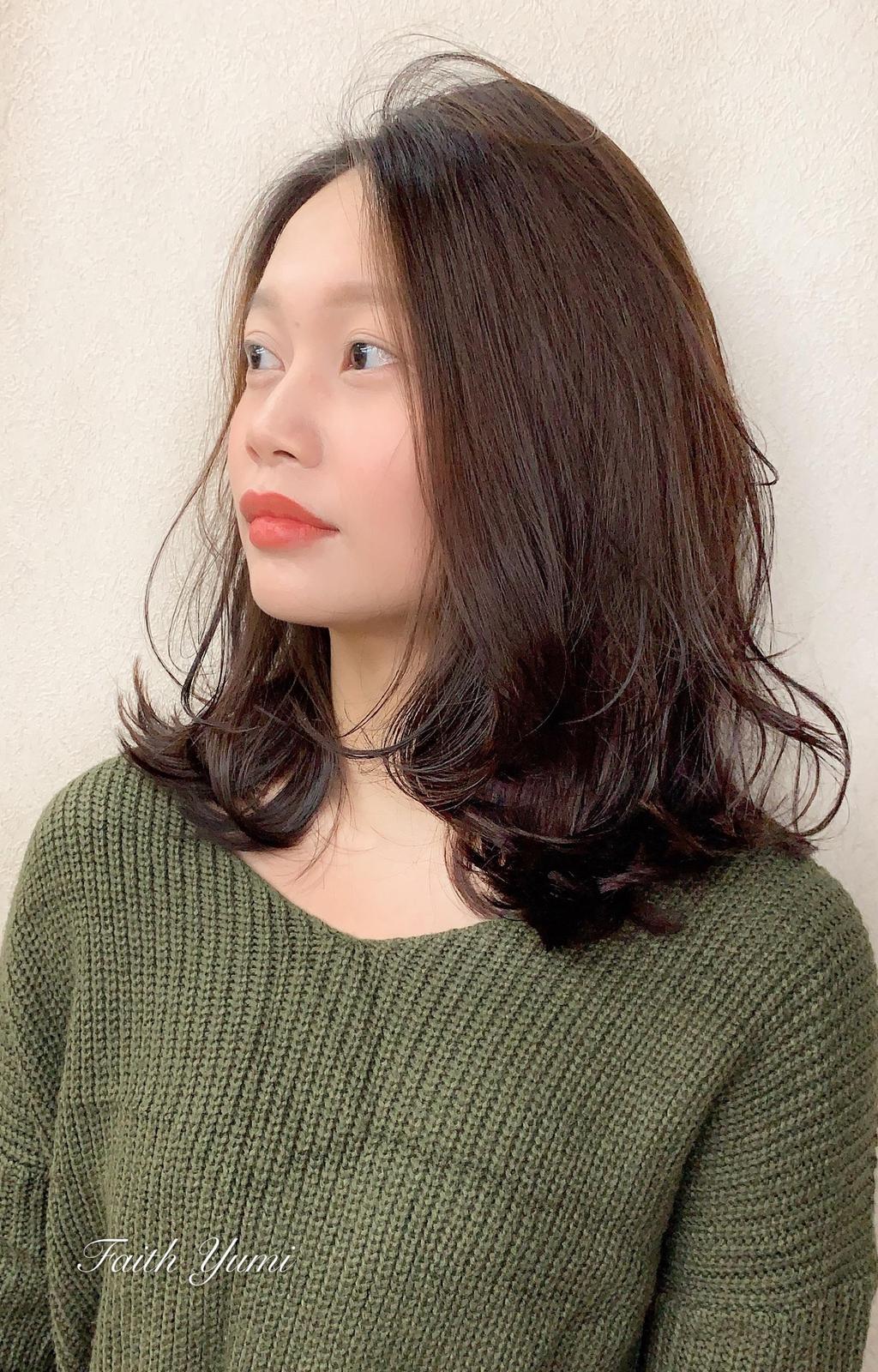 韓系捲度、外翻捲度、鎖骨髮