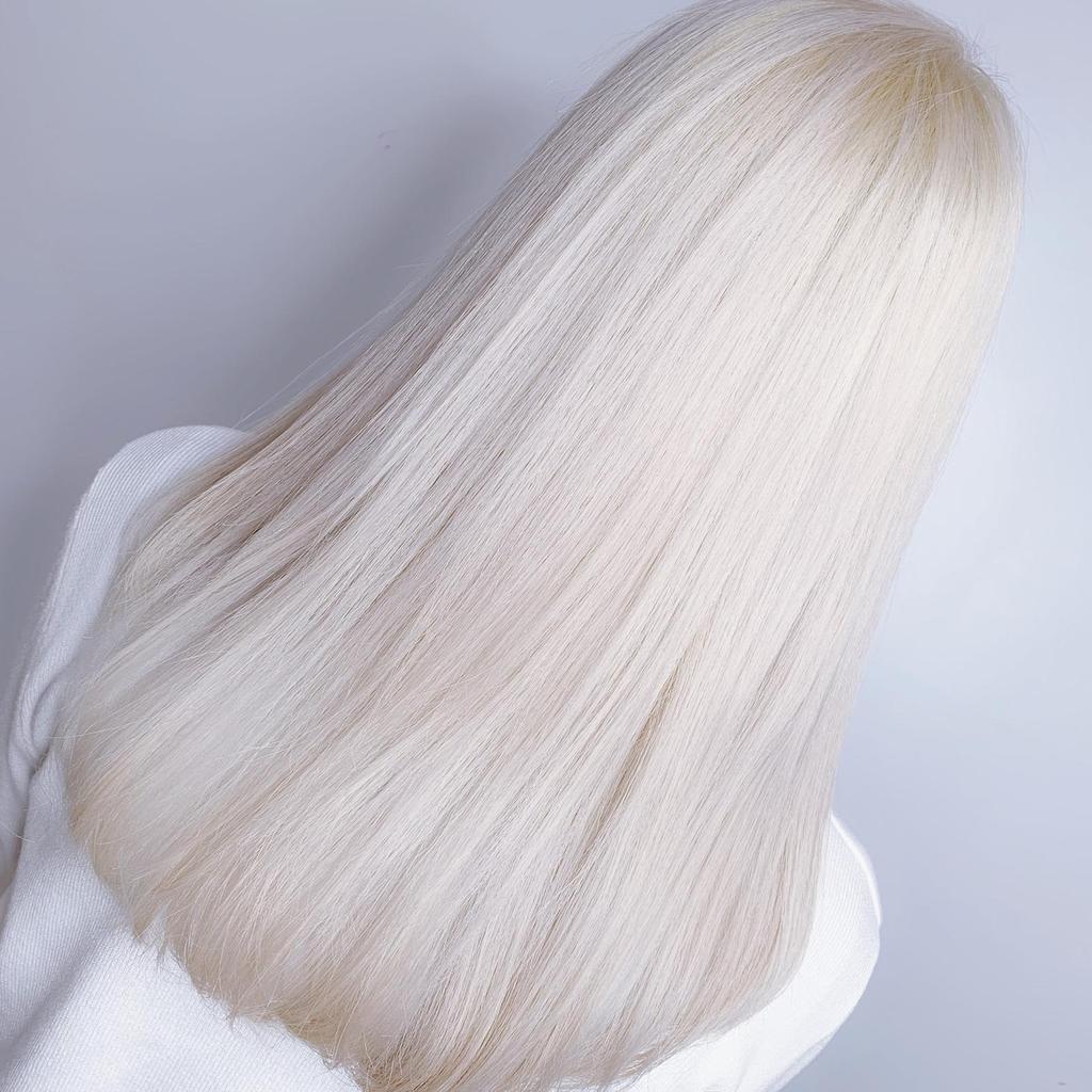 潮流派韓妞髮型木馬卷 &times; 檸檬白金色