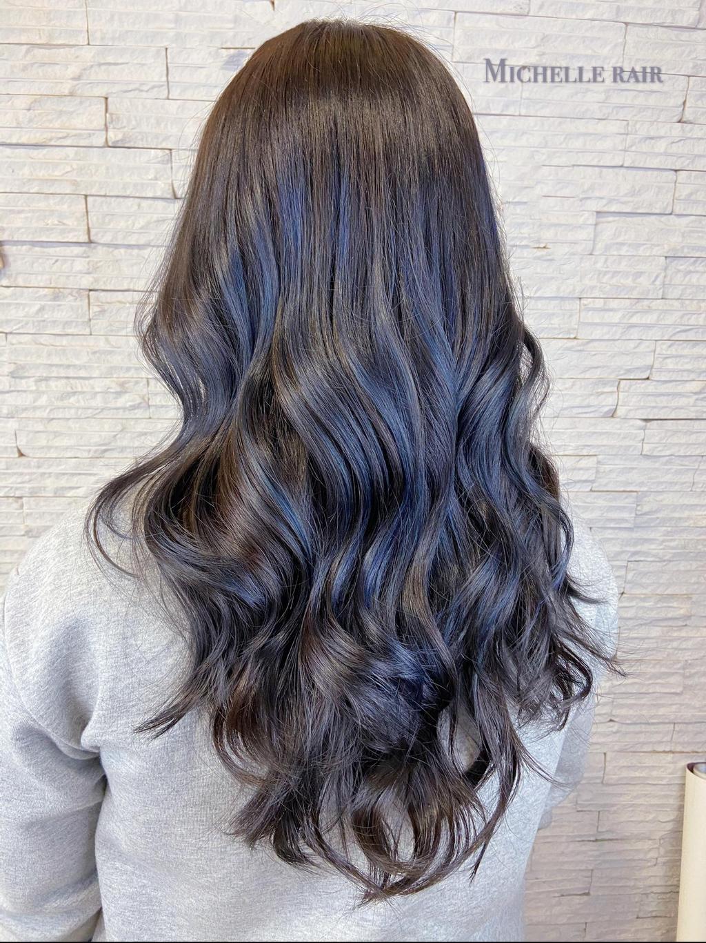 歐美挑染、歐美手刷染、歐美光線染、縷光染髮、特殊色