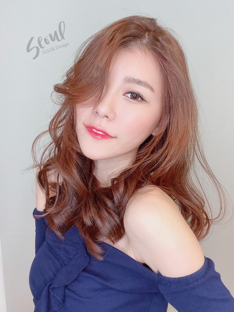 夫婦的世界 蜂蜜焦糖橘髮色 韓素希髮色