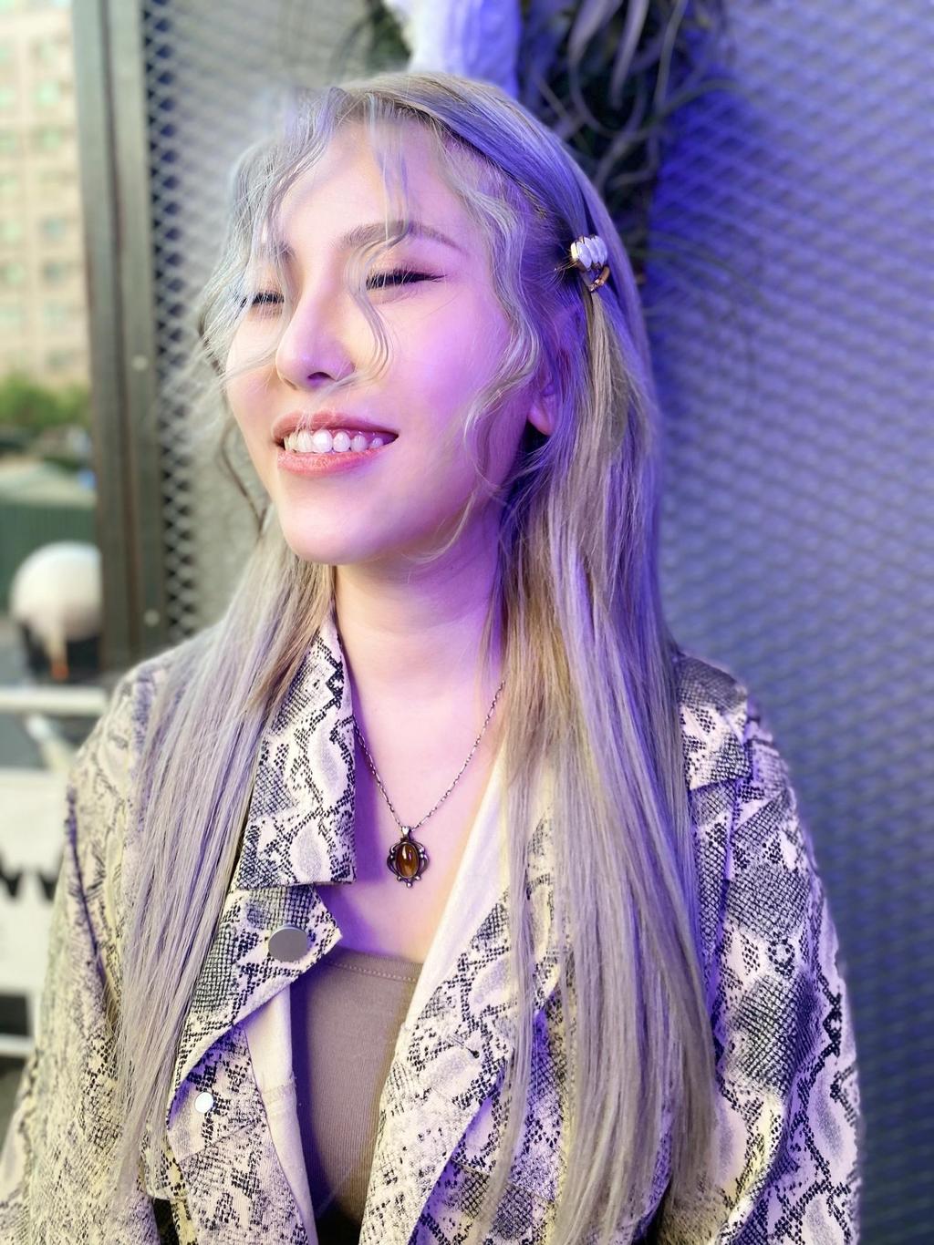 潮流派韓妞髮型木馬卷 &times; 檸檬白金色