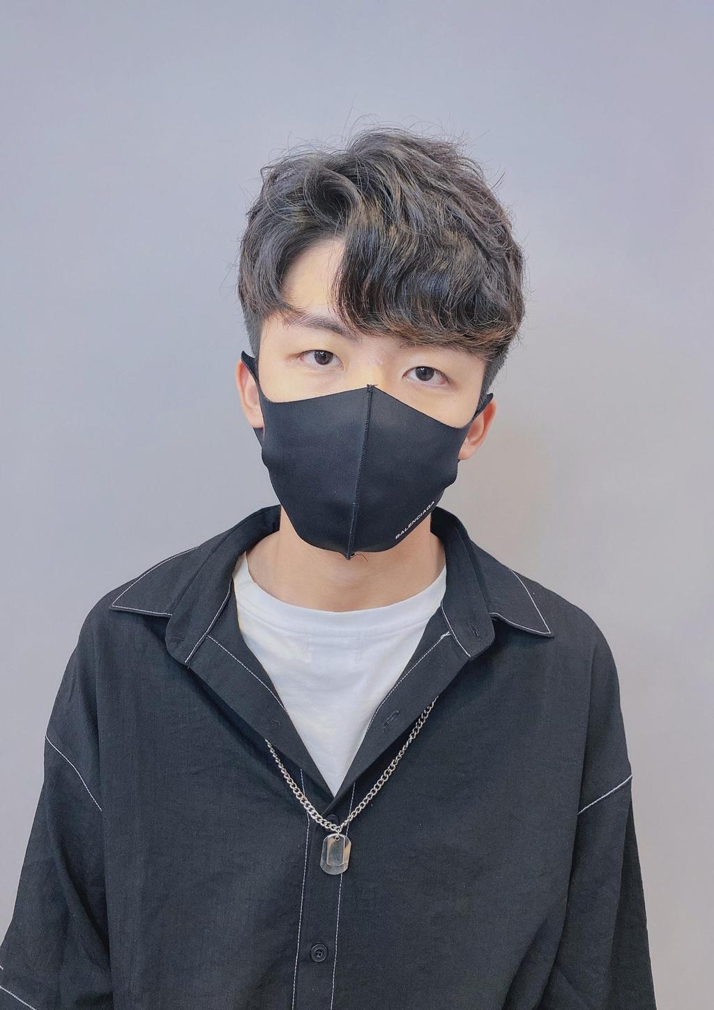 短逗號瀏海、韓男髮型