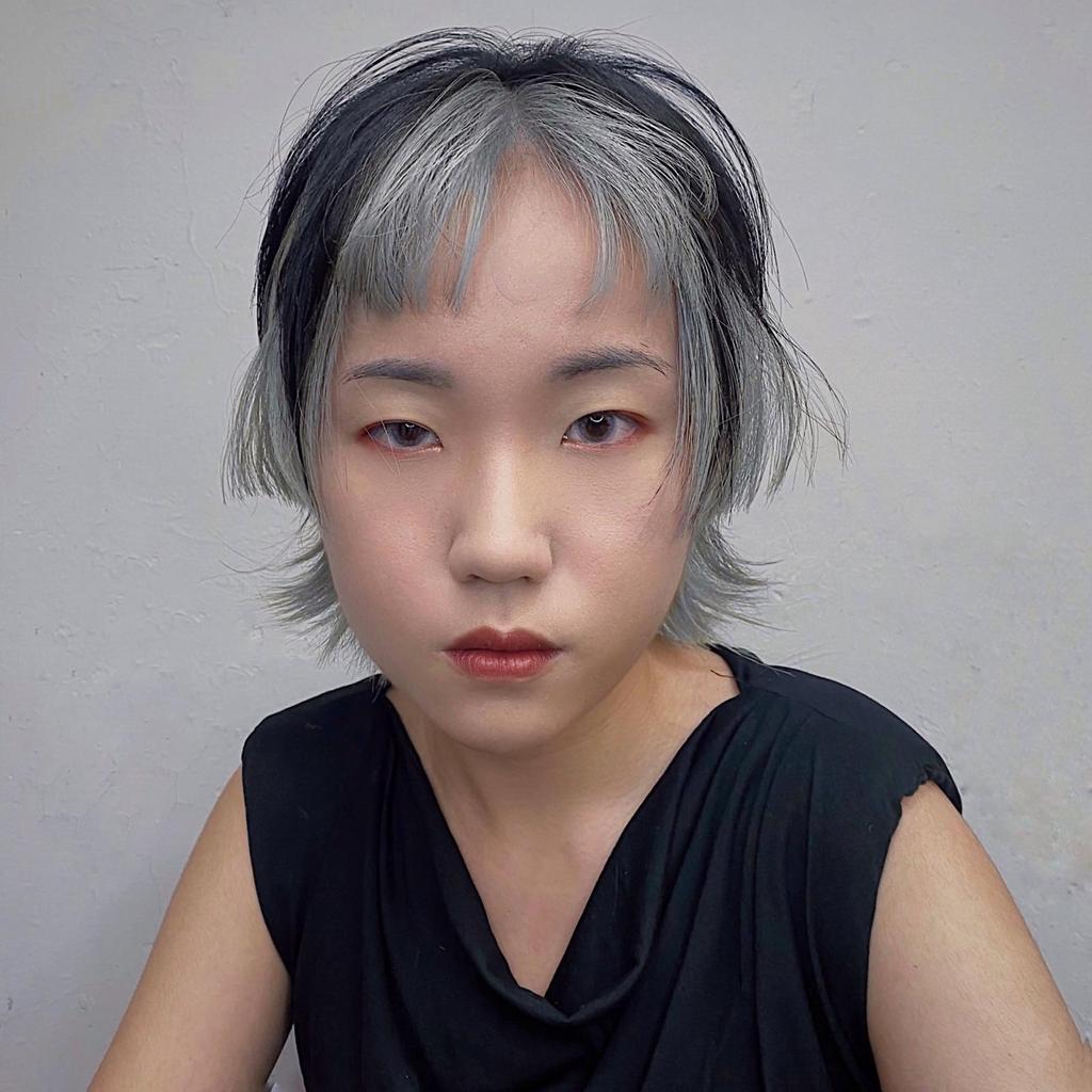 瀏海挑染