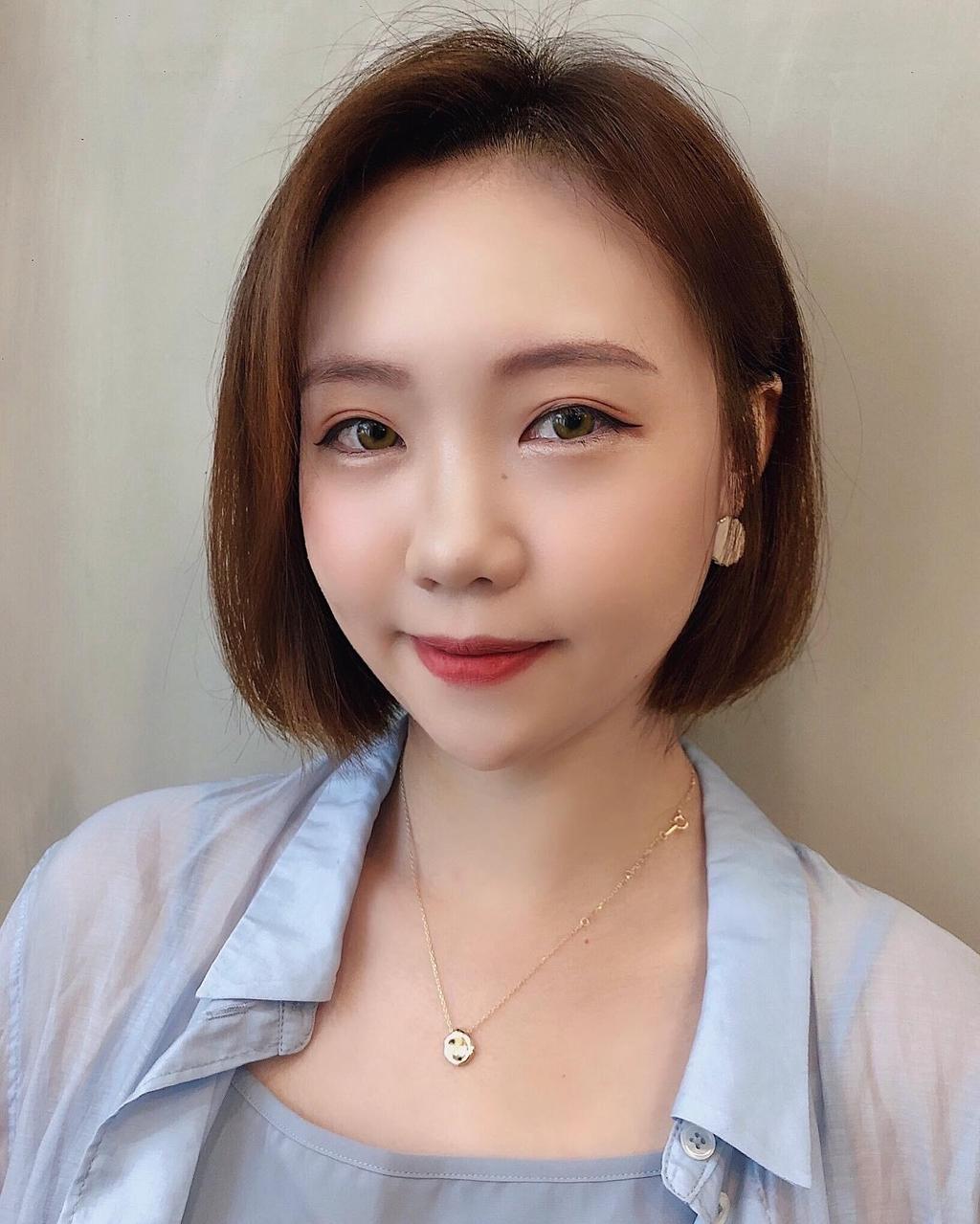 撩耳齊短髮、女神系短髮、棕色系