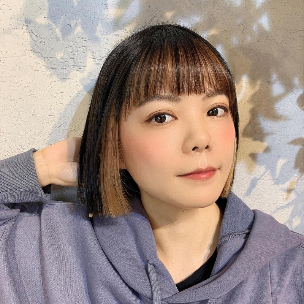 輪廓染