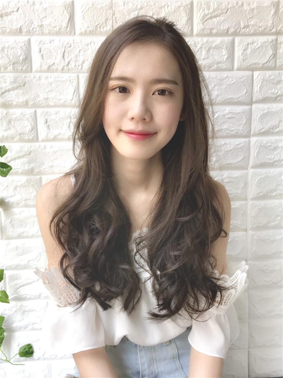 日韓系女生長卷髮